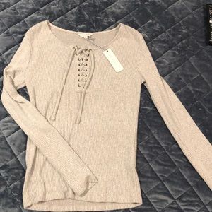Long Sleeve Top // Lucky Brand